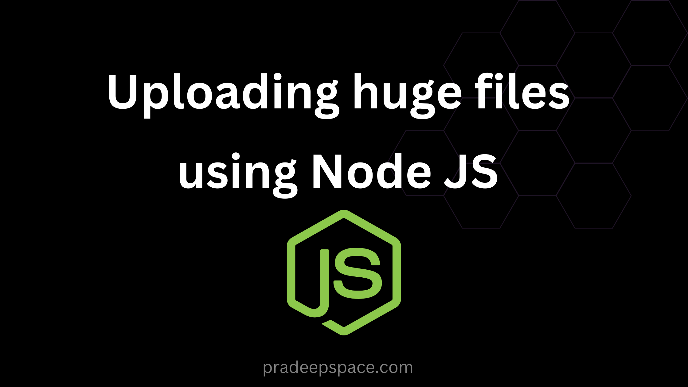 Uploading Huge Files with Millions of Rows in Node.js